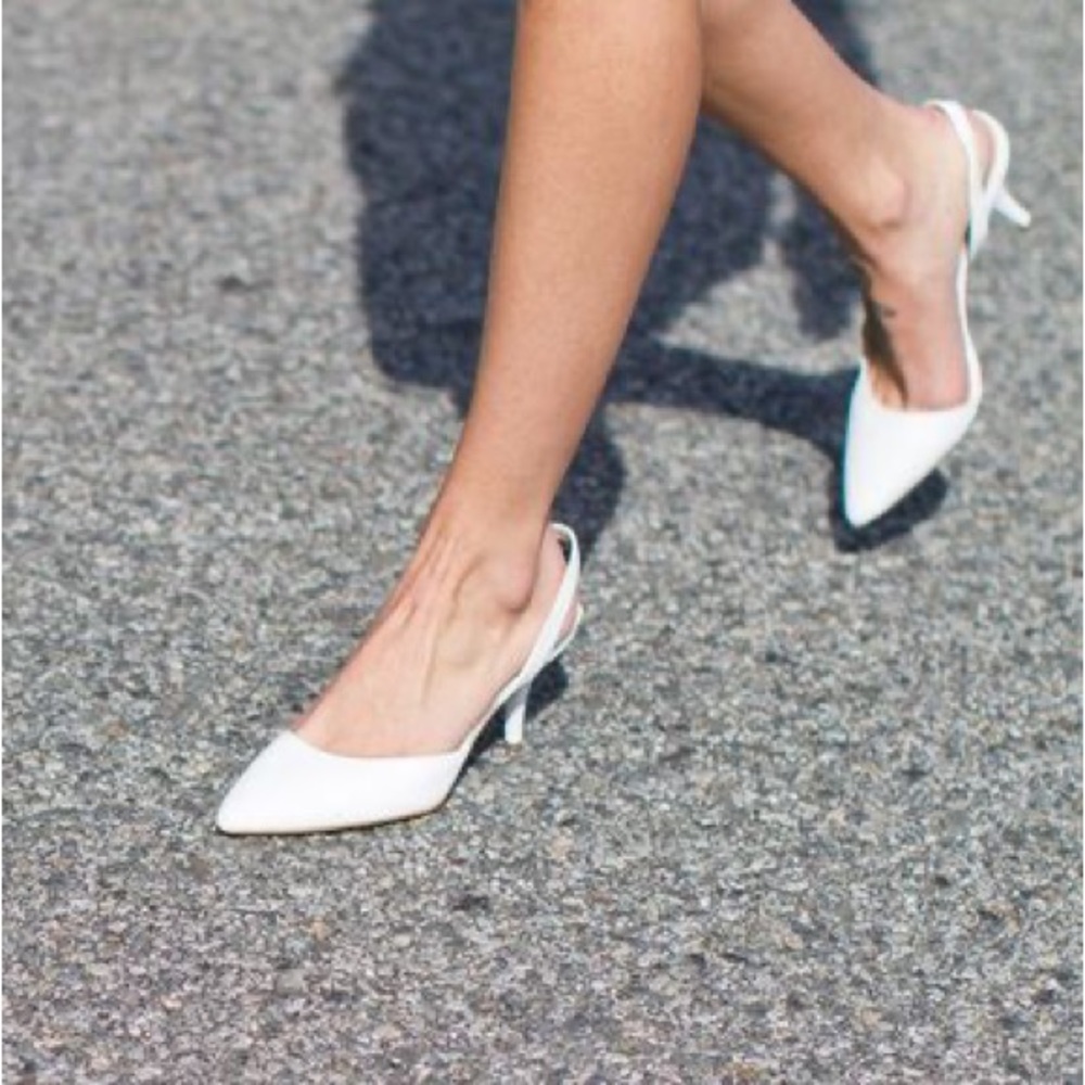 Shoemint Karen Slingback Kitten Heels